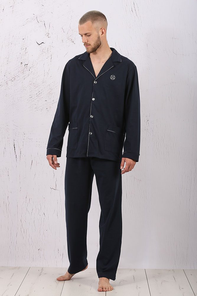 MUSKI-(74-3)-Art.-224-Muska-pidzama,-Sirovinski-sastav-100�-pamuk,-Velicine-M,L,XL,XXL,-Odrzavanje-60stepeni,-Cena-2125,00rsd