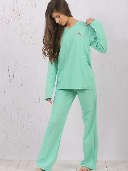 ZENE-(366)-Art.-132-Pidzama,-Sirovinski-sastav-100�-pamuk,-Velicine-M,L,XL,XXL,-Odrzavanje-60stepeni,-Cena-1404,00rsd