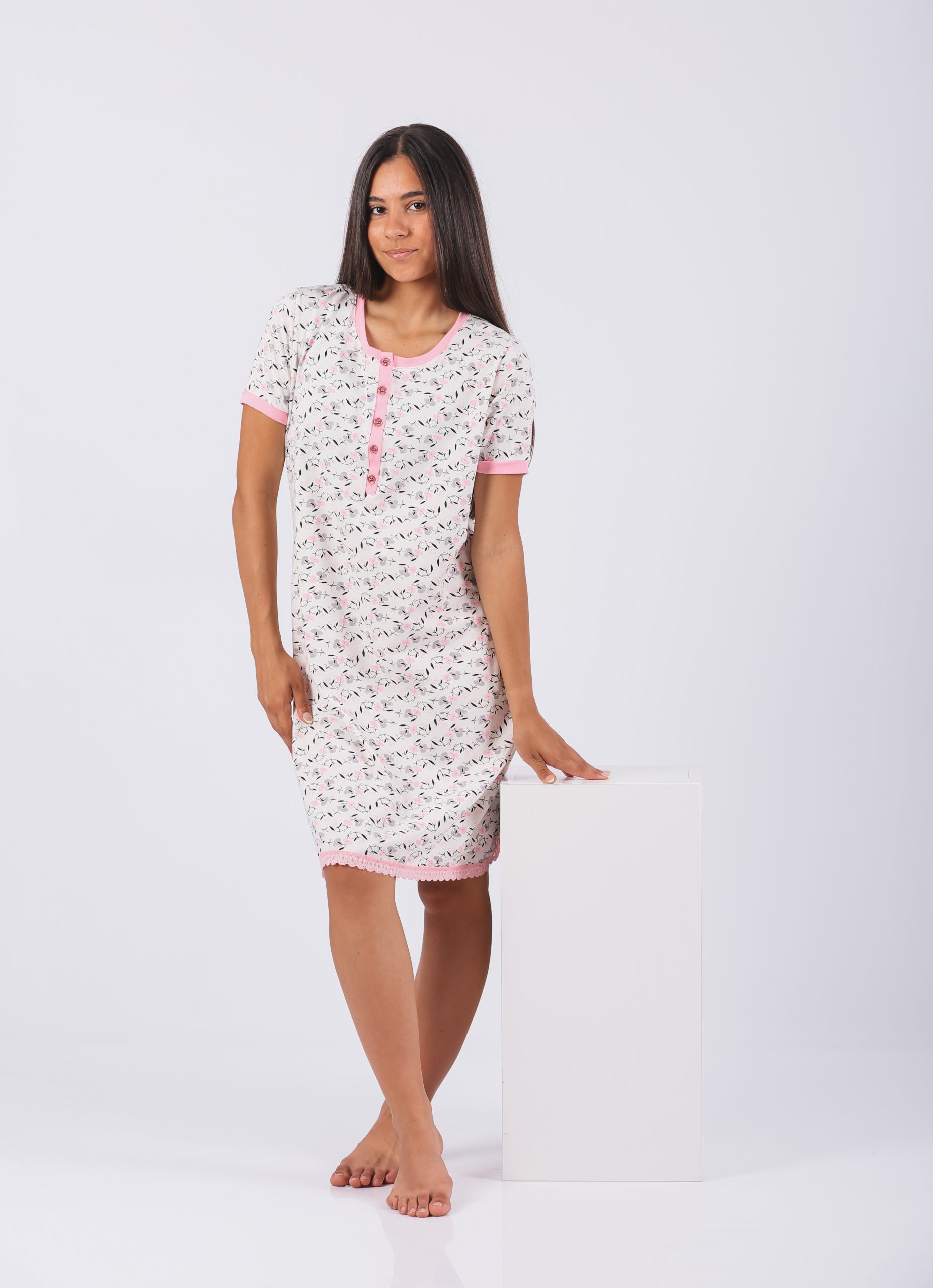 Spavaćica Huana 1021-1, pamuk i elastan, za udoban san