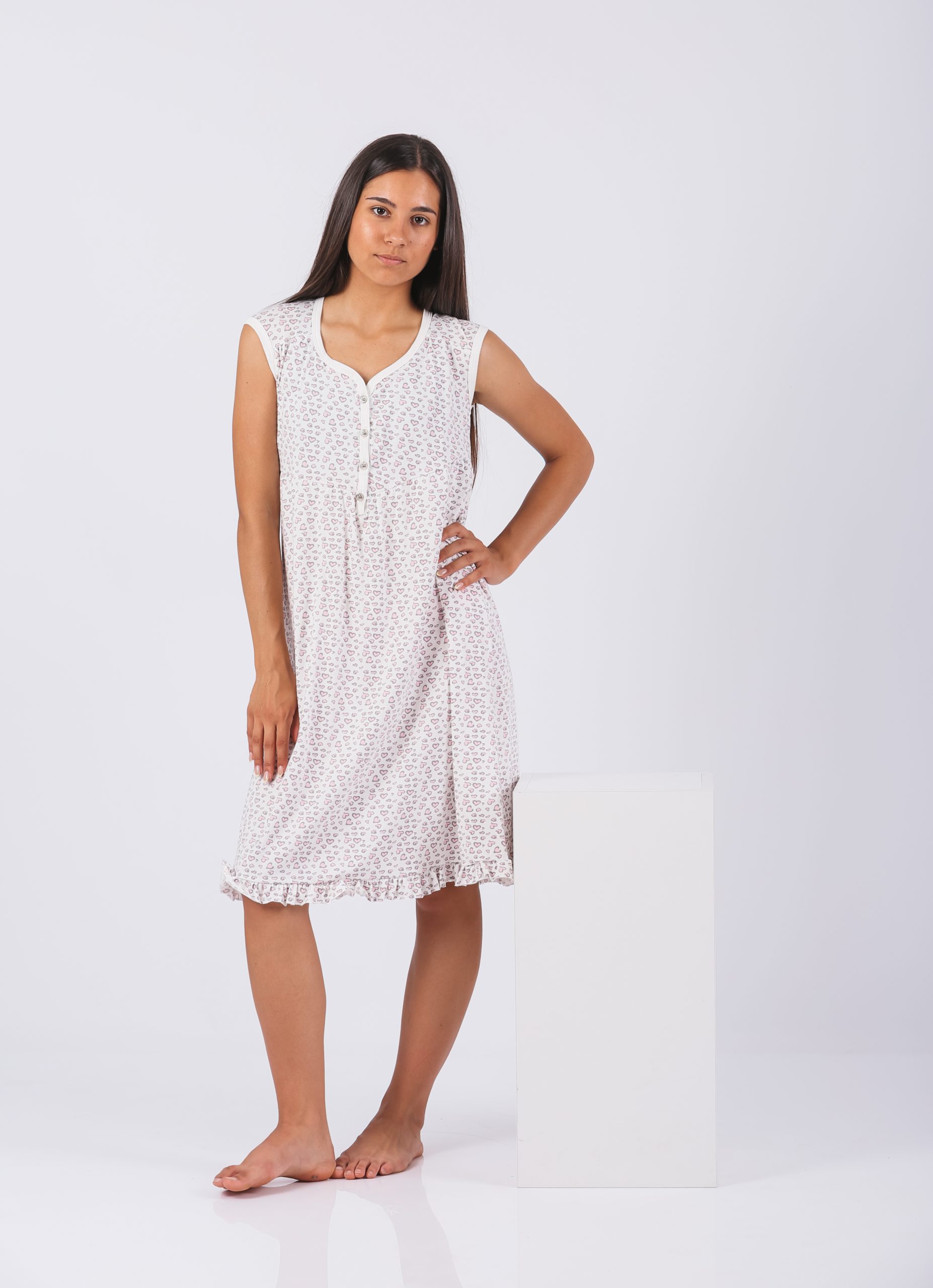 Spavaćica Dejana 1044-1, pamuk i elastan za udoban san