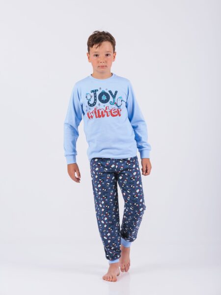 Dečija muška pidžama 529 Art.529-1, 100% pamuk za spavanje