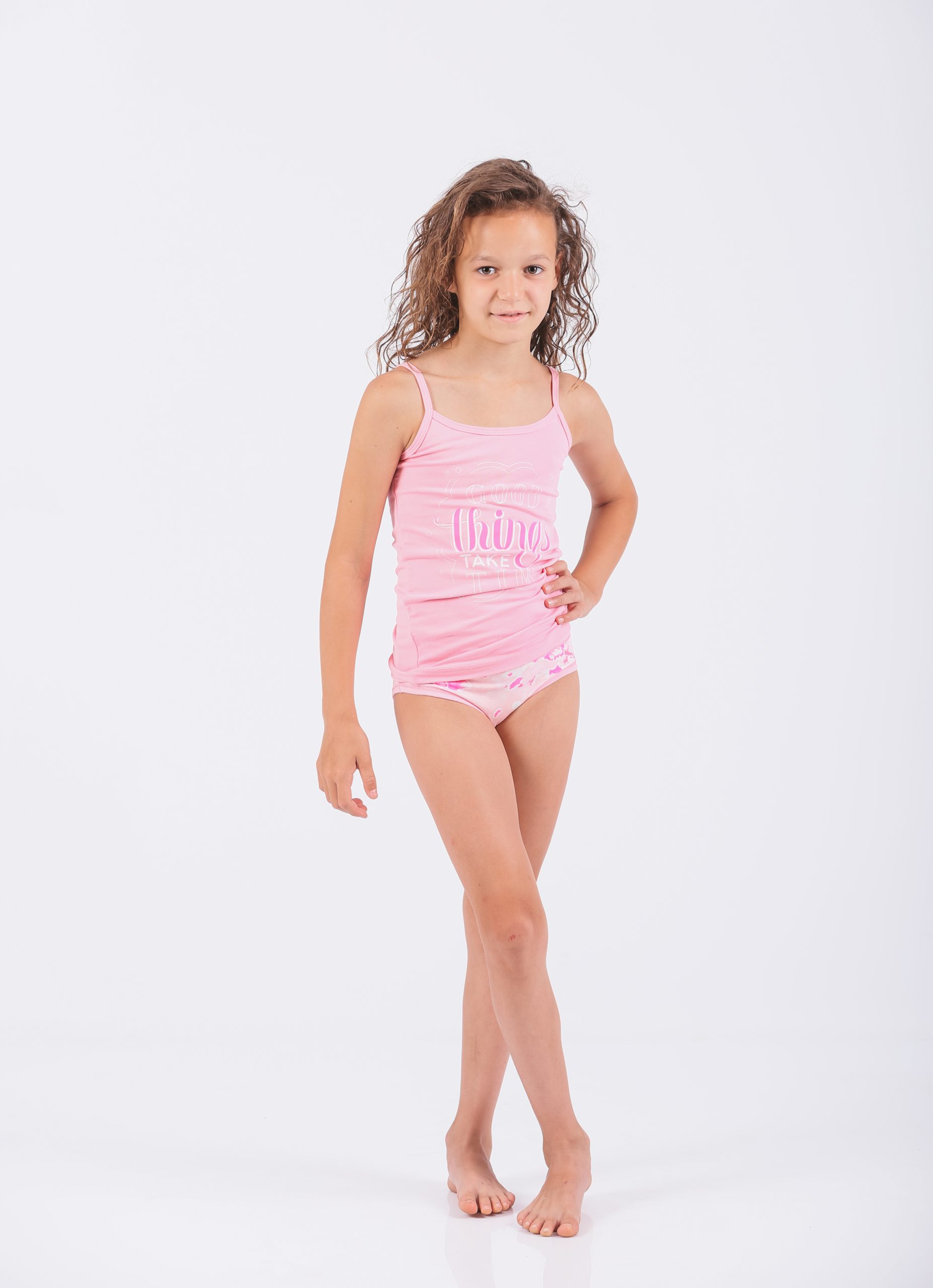 Dečiji ženski komplet Art.559-1, pamuk i elastan za devojčice